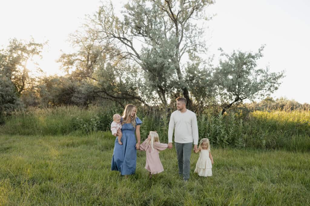 Dr. Landon Fisher and his family